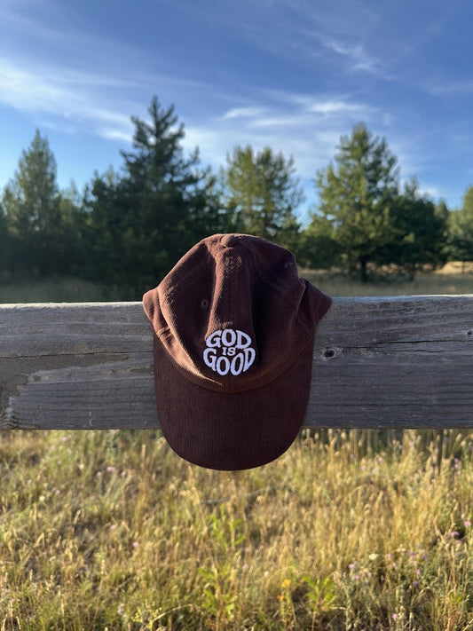 God is Good Corduroy Hat