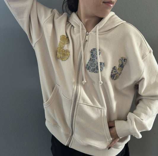 LLJ Zip-Up Hoodie (Size Medium)