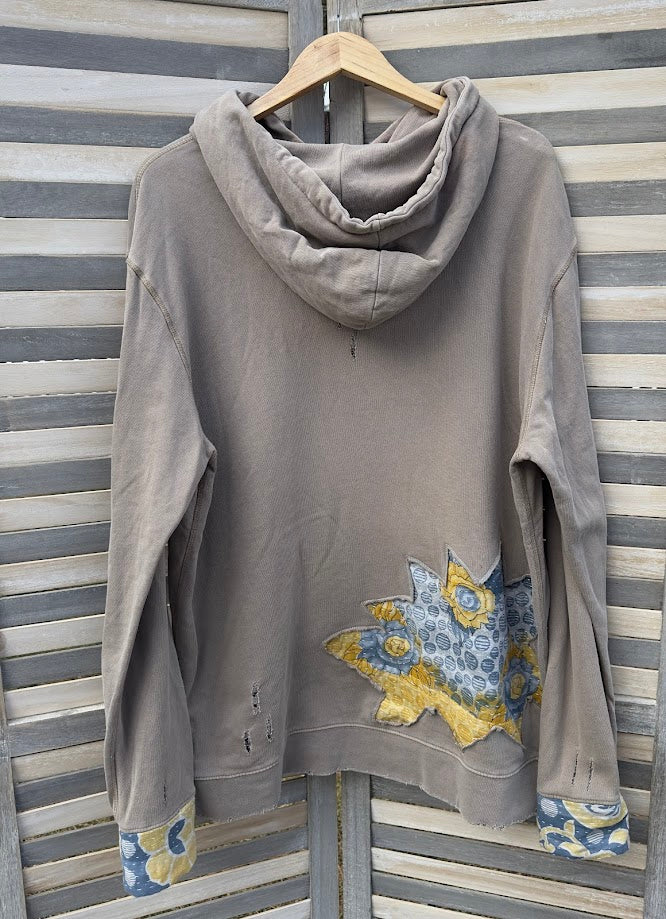 Upcycled Hoodie (Size Large)