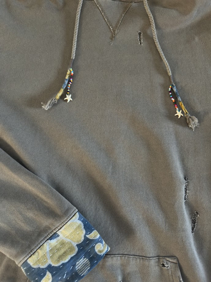Upcycled Hoodie (Size Large)